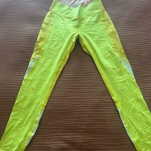Outdoor Voices Bright Yellow Leggings